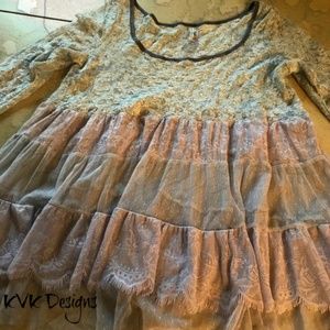 Free People Queen Anne Lace Top